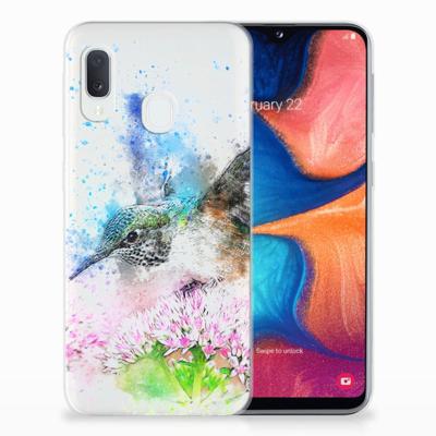 Smartphone hoesje Samsung Galaxy A20e Vogel
