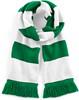 Beechfield CB479 Stadium Scarf - Kelly Green/White - One Size