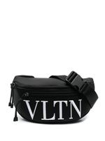 Valentino Garavani sac banane à logo VLTN brodé - Noir Valentino Garavani sac banane à logo VLTN brodé - Noir