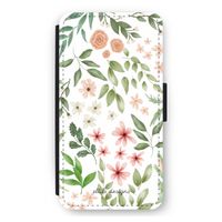 Botanical sweet flower heaven: iPhone 12 mini Flip Hoesje