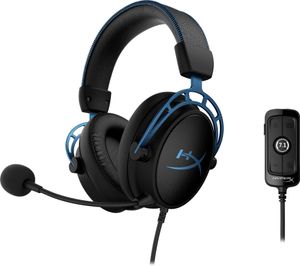 HyperX Cloud Alpha S Over Ear headset Gamen Kabel Stereo Zwart/blauw