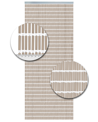 Vliegengordijn Hulzen Zand - 90cm x 210cm