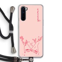 Best Friends: OnePlus Nord Transparant Hoesje met koord