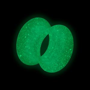 "Glow in the Dark" Double Flared Tunnel Silicone Tunnels & Plugs