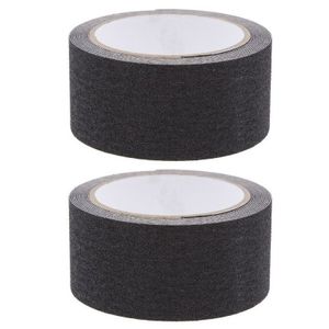 2x Anti slip tape zwart 50 mm x 5 m