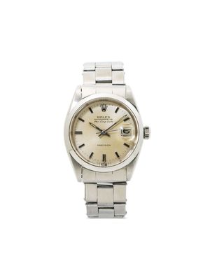 Rolex montre Air King 34 mm pre-owned - Argent