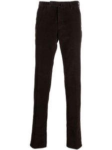 Incotex pantalon chino à coupe droite - Marron