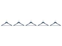 LIVARNO home Kledinghangers 5 stuks (Blauw)