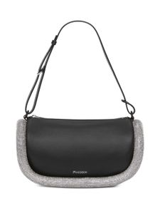 JW Anderson sac porté épaule à ornements en cristal - Noir