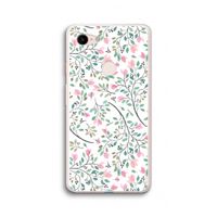 Sierlijke bloemen: Google Pixel 3 XL Transparant Hoesje