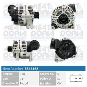 Meat Doria Alternator/Dynamo 5515168