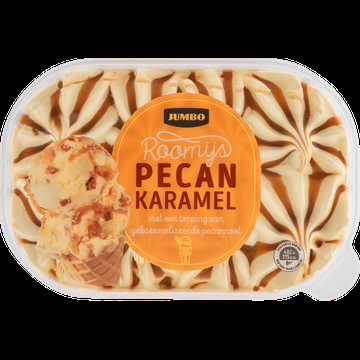 Jumbo Roomijs Pecan Karamel 500 g
