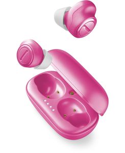 Cellularline BTPLUMETWSP hoofdtelefoon/headset True Wireless Stereo (TWS) In-ear Bluetooth Roze