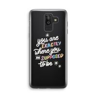Right Place: Samsung Galaxy J8 (2018) Transparant Hoesje