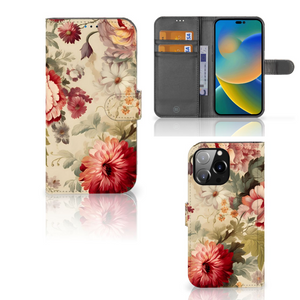 Hoesje voor iPhone 14 Pro Max Bloemen