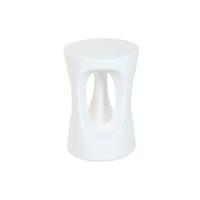 Bijzettafel Home ESPRIT Wit 35,5 x 35,5 x 51 cm