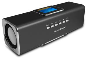 Technaxx MusicMan MA Display Soundstation Mini-luidspreker AUX, FM radio, SD, Draagbaar, USB Zwart