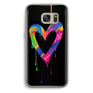Melts My Heart: Samsung Galaxy S7 Transparant Hoesje