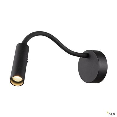 SLV Flexibele bed lampKarpo Goose zwart - 1006162