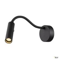 SLV Flexibele bed lampKarpo Goose zwart - 1006162