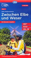 Fietskaart 06 ADFC Radtourenkarte Zwischen Elbe und Weser | BVA BikeMe - thumbnail