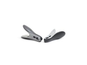 Brabantia wasknijpers set van 8 black - grey