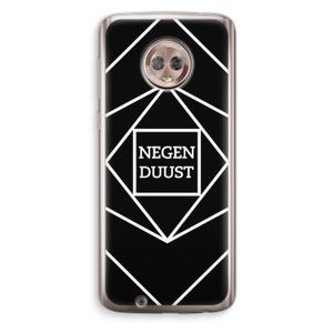 Negenduust geometrisch: Motorola Moto G6 Transparant Hoesje