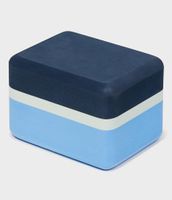 Manduka Mini Yoga Blok EVA-Schuim Surf – 15 x 11,5 x 10 cm - thumbnail