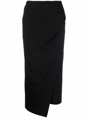 Wolford jupe portefeuille The Origami-Drape - Noir
