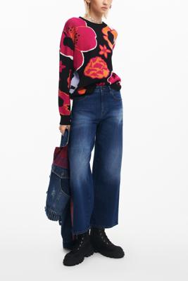 Culotte jeans van denim - BLUE - 40 Culotte jeans van denim - BLUE - 40