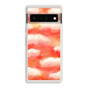 Lichte Wolken: Google Pixel 6 Pro Transparant Hoesje