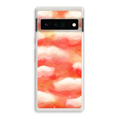 Lichte Wolken: Google Pixel 6 Pro Transparant Hoesje