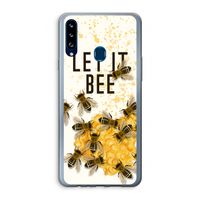 Let it bee: Samsung Galaxy A20s Transparant Hoesje