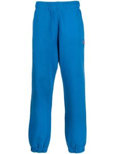 AMBUSH pantalon de jogging droit à logo imprimé - Bleu