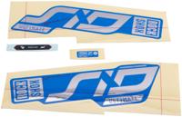 ROCKSHOX Decal set rs sid ult. 80-100mm f.blue