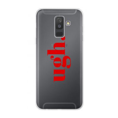 Ugh: Samsung Galaxy A6 Plus (2018) Transparant Hoesje
