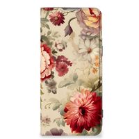 Smart Cover voor OnePlus Nord 2T Bloemen - thumbnail