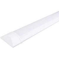 LED Batten - LED Balk - Aigi Tynom - 40W - Helder/Koud Wit 6000K - Mat Wit - Kunststof - 120cm