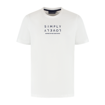 MV T-Shirt - Wit - Simply Lovely - Max Verstappen
