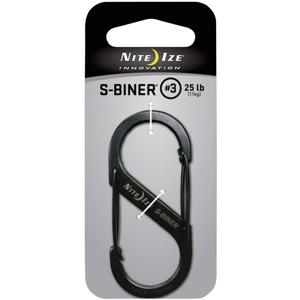 NITE Ize NI-SB3-03-01 Karabijn S-Biner Gr. 3 67 mm x 29 mm 1 stuk(s)