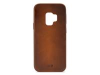 Senza Senza Desire Leather Cover Samsung Galaxy S9 Burned Cognac