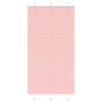 VidaXL Plissé rolgordijn 105x200cm stofbreedte 104,4cm polyester roze