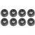 Adam Hall 4903M8AH rubberen voetje 20 x 9 mm (8 stuks)