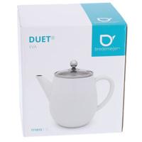 Bredemeijer theepot Duet Eva 1,1L wit