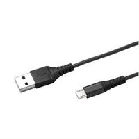 Celly USBMICRONYLBK USB-kabel 1 m USB A Micro-USB A Zwart - thumbnail