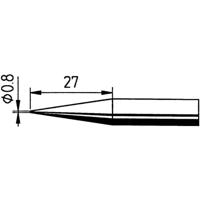 Ersa 842 SD LF Soldeerpunt Potloodvorm, verlengd Grootte soldeerpunt 0.8 mm Inhoud: 1 stuk(s)