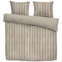 Leen Bakker - Dekbedovertrek Felix - Zand/taupe - 240x200/220 Cm - Polyester - Beige#Taupe
