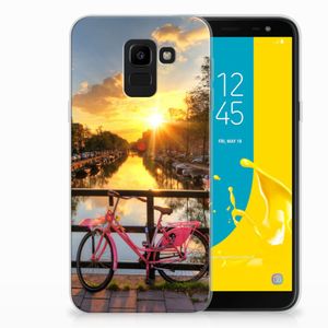 Samsung Galaxy J6 2018 Siliconen Back Cover Amsterdamse Grachten