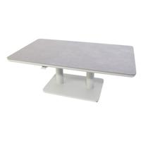 Sedalia verstelbare lounge tafel mist grey - Oosterik home