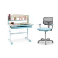 Kinderen in Hoogte Verstelbaar Bureau + Computerstoel Set Studiebureau Kinderstoel
